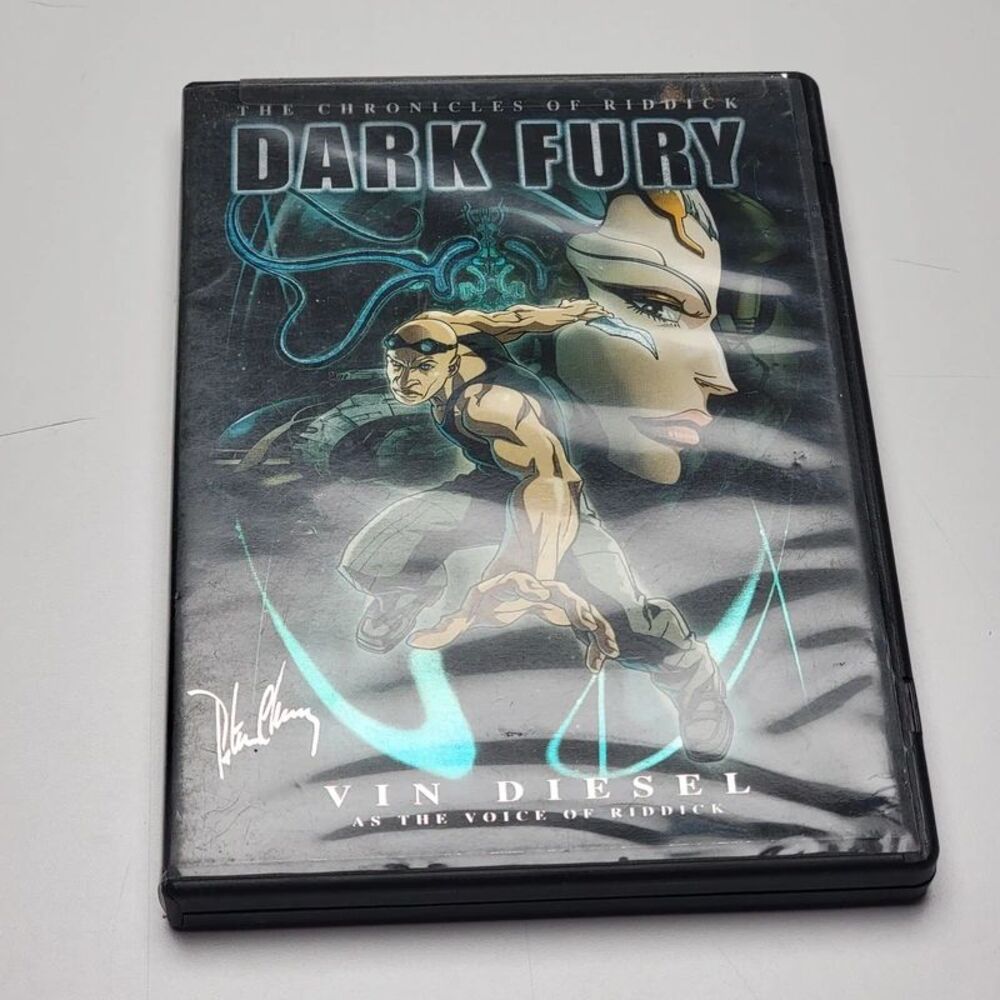The Chronicles of Riddick Dark Fury DVD 2004 Animated Sci-Fi Brand New Sealed